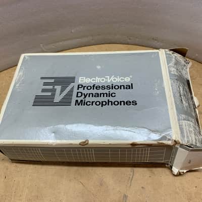ELECTRO VOICE RE16 USA MICROPHONE PAPER BOX/1960'S- ORIGINAL/VINTAGE! MAKE OFFER! image 1