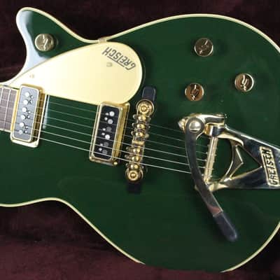 Gretsch G6128T-CG Duo Jet Cadillac Green MIJ ’57 Duo Jet 1957 Reissue Bigsby +OHSC w/COA ~MINTY~ image 3