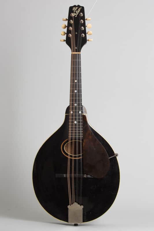Gibson  Style A Snakehead Carved Top Mandolin (1925), ser. #77389, black tolex hard shell case. image 1