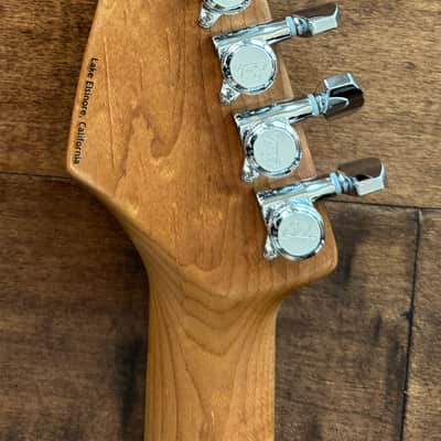 Suhr Modern Plus HSH Trans Whale Blue Burst Roasted Maple Pau Ferra Neck 76778 image 11