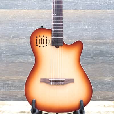 Godin Multiac Nylon Encore Spruce Lightburst SG Prototype "B-Stock" Electro-Classical Guitar w/Bag image 1
