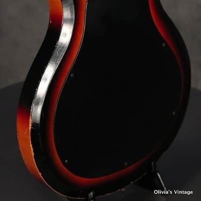 Airline/Valco/Supro Pocket Bass 1962 Sunburst image 9