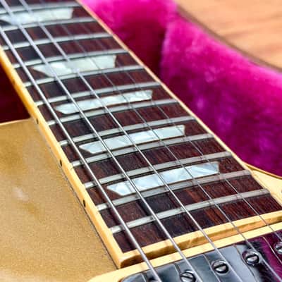 ✨RARE 1991✨Gibson Les Paul Deluxe Hall Of Fame Edition~ Bullion Gold~ Limited! image 4