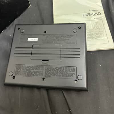 BOSS DR-550 Dr Rhythm Drum Machine Rhythm Programmer with Box Untested ☆ image 2