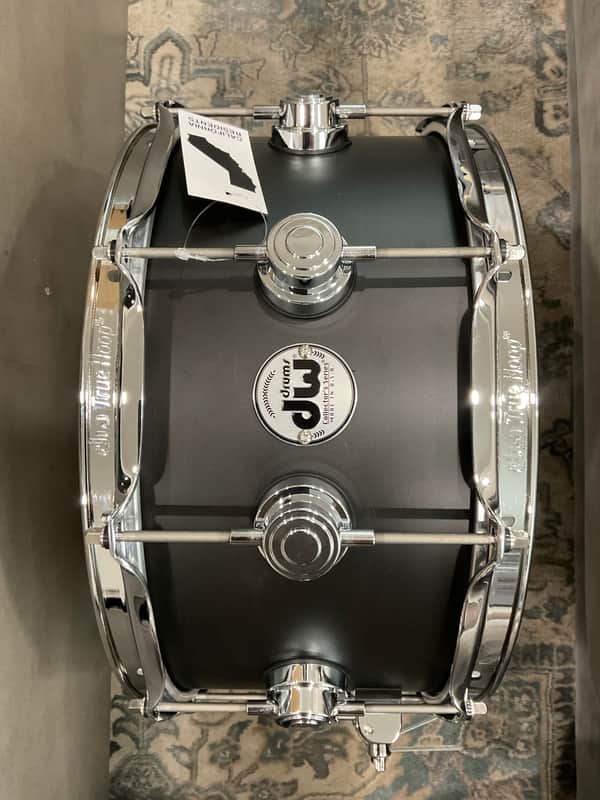 Mint DW Collectors series maple - X2 Ebony Stain Snare Drum DRX26514SSC image 1