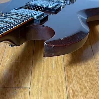 1972 USA Gibson SG Pro Electric Guitar w/ OHSC, Bigsby Tail Piece, P90 Pickups, Very Good Condition image 9