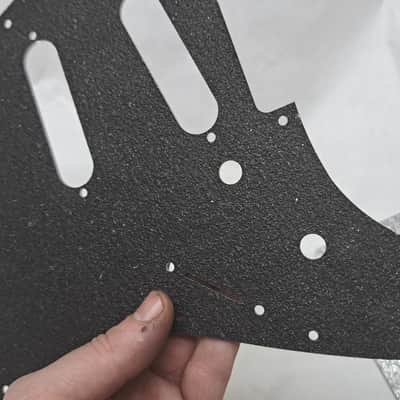 Platinum Silver Sparkle Glitter SSS pickguard + trem cover set Fits Fender Strat Stratocaster image 7