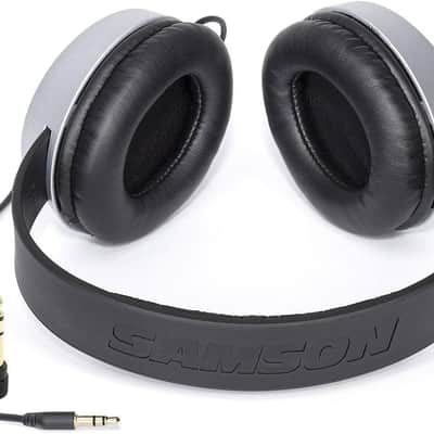 Samson Model SR550 Over-Ear Wired Studio Headphones 3.5mm or 1/4" connectivity image 2