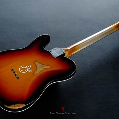 Fender American Deluxe Telecaster Sunburst Made in USA Heavy Aged Relic (RARE) image 10