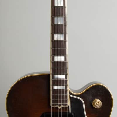 Gibson ES-5 Arch Top Hollow Body Electric Guitar (1951), ser. #A-6156, original brown hard shell case. image 8
