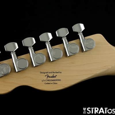 Fender Squier Affinity Series Telecaster Thinline NECK + TUNERS Tele Maple image 6