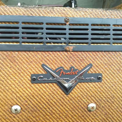 Fender "Custom Shop Master Built 1957 Champ 1x10 Relic Tweed "Auto Shop Jam" (Serial #AB040607) image 7