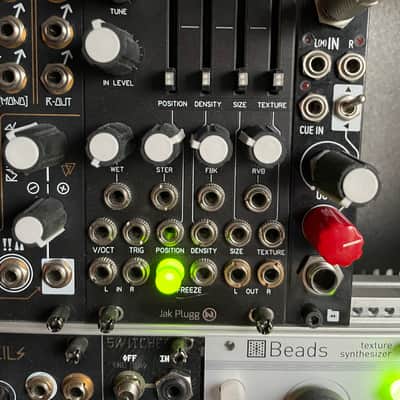 Jak Plugg Monsoon Mutable Instruments Enhanced Clouds Black Panel Rogan Knobs 12hp Eurorack image 2