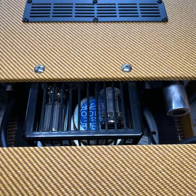 Fender '57 Custom Champ 2-Channel 5-Watt 1x8" Guitar Combo 2016 - Present - Lacquered Tweed image 6