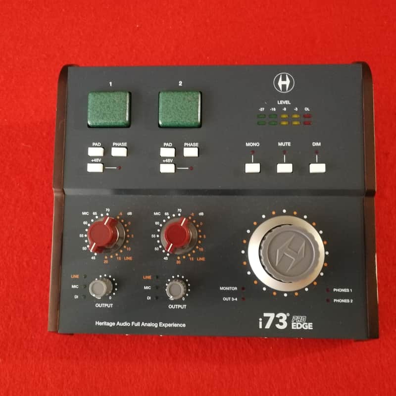 2024 – Present Heritage Audio i73 Pro Edge USB-C Audio Interfa…