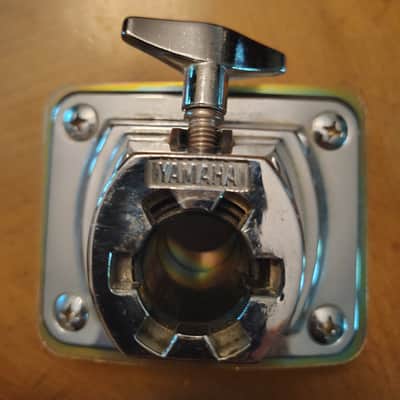 Yamaha Bass Drum Tom Mount Bracket 1990's - Chrome image 4