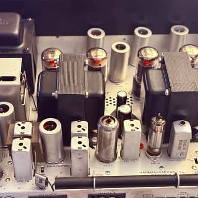 🎶✨ Harman Kardon TA-7000X Tube Stereo Receiver w/ Original Wood Case — Serviced, Tested, Manual Included image 14