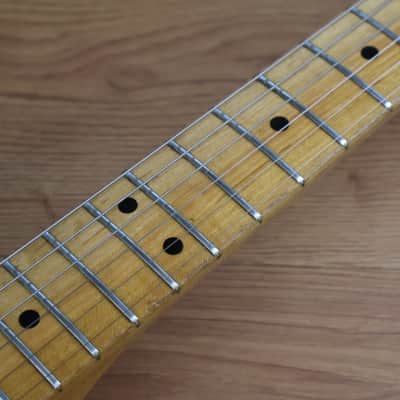 1975 Fernandes Burny FST-60 Stratocaster (Transparent Vintage White) image 6