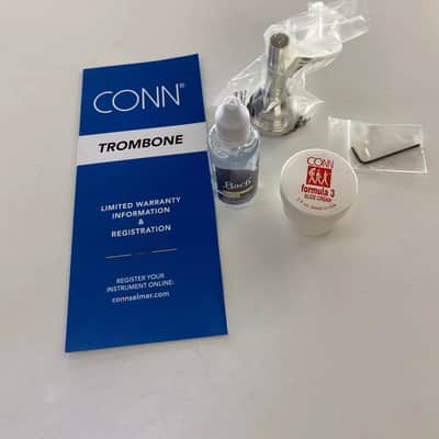 Mint Open Box Conn 88HO Symphony Tenor F-attachment Trombone, Open Wrap; with Case, Mouthpiece image 17