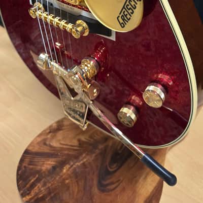 Gretsch G6129TG-59VS Jet with Bigsby 2026 - Red Sparkle Gold Hardware image 5