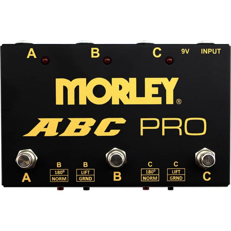 Immagine Morley ABC Pro 3-button Switcher/Combiner Pedal - 1