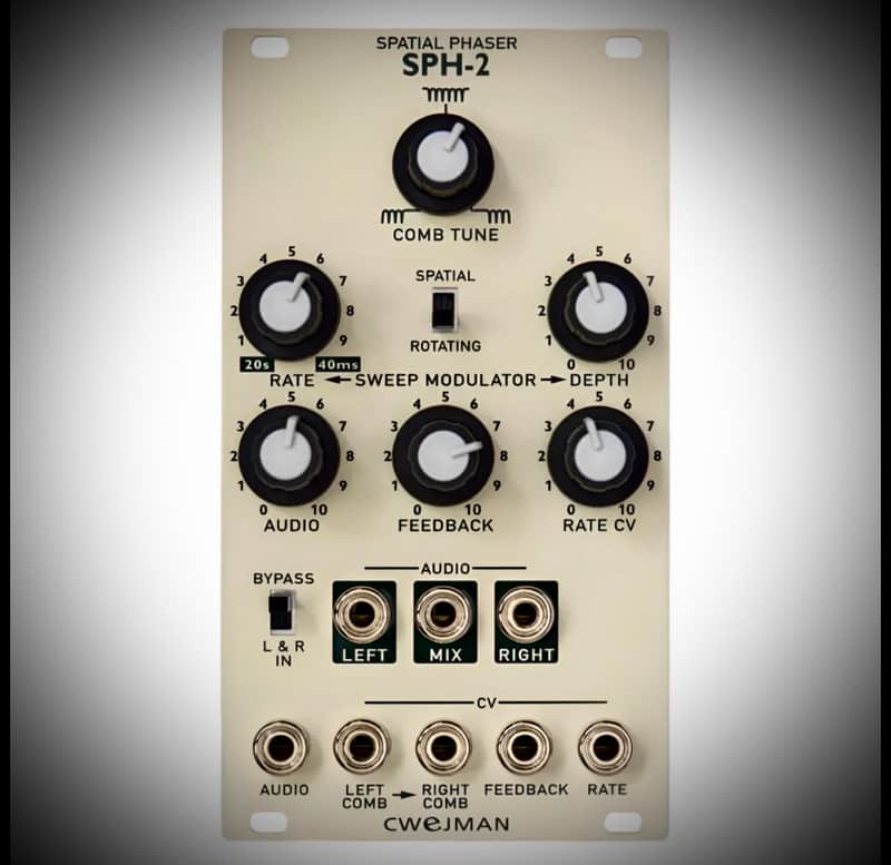 *New in Box* Iconic Cwejman SPH-2 Spatial Phaser - Eggshell - Made in Sweden πΈπͺ image 1