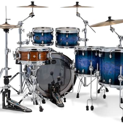 MAPEX IT SR628XUZXQ DRUM SET SATURN VI COBALT BURST image 3