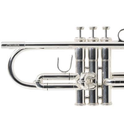 Jupiter JTR1160RSQ Intermediate Bb Trumpet in Silver Plate SN EA15719 image 3