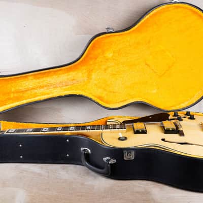 Ibanez 2616 Artist MIJ 1973 Natural Hollow Body Super 70 Pickups Vintage Japan w/ Hard Case image 2