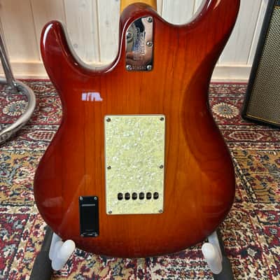 Ernie Ball Music Man Silhouette Special HSS 1993 - Honey Burst image 11
