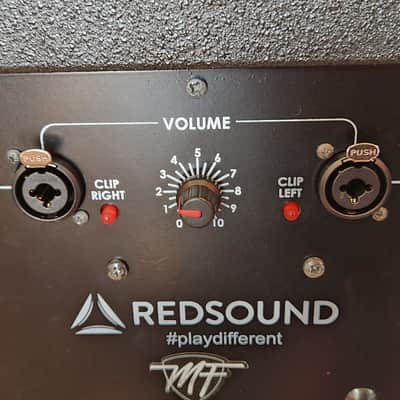 Red Sound MF10 10" Active/Passive FRFR Cabinet Pair w/ Original Boxes, Extra Stuff! Neutrik Cable & Padded Covers image 11