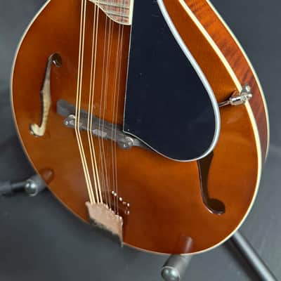 Kentucky KM-256 Artist Deluxe A-Style Mandolin Transparent Brown w/ Gig Bag image 7