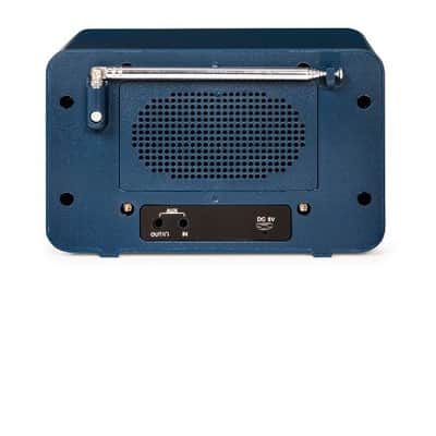 Crosley CR3036D Tribute Vintage Style AM/FM Radio With Bluetooth - Navy-NEW image 13