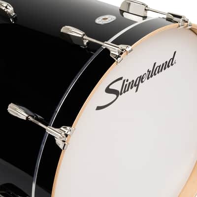 Slingerland 4Pc Studio King Kit 13/16F/22K/6.5S - Del Norte Black (SDKTSKK22N04DNDNB) image 8