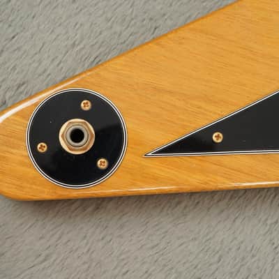 1983 Gibson Flying V Heritage Reissue, Korina + OHSC image 23