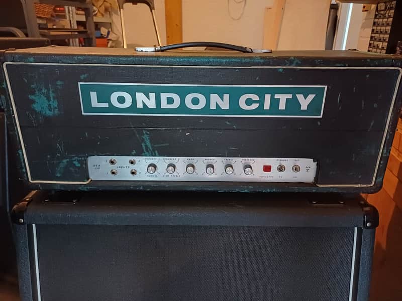 London City DEA130 Handwired! Super Amplifier MK V Early 70s  Marshall Plexi Clone Copy image 1