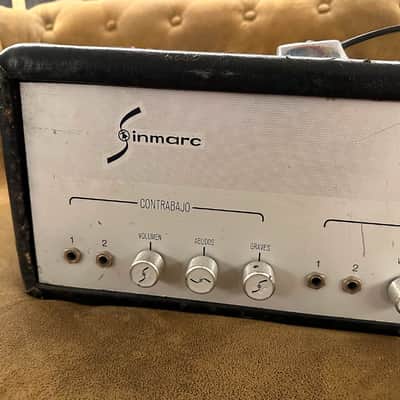 SINMARC B 2280 C Bass Amp 100 Watts ( EL34 ) All Valve 70’s image 3