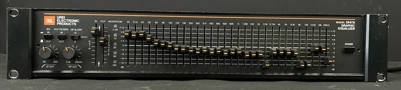 JBL UREI 5547A Thirty-Band 1/3-Octave Graphic Equalizer image 1