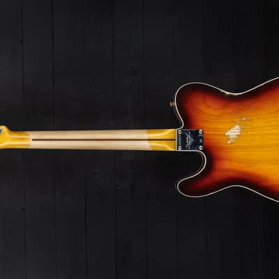 Fender Custom Shop 59 Tele Custom Relic MN - Wide-Fade Chocolate 3-Color Sunburst image 5