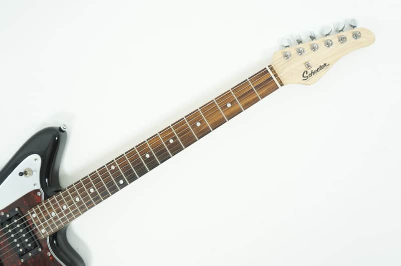 SALE Ends Aug 6] Schecter AR-06 Black HH Long Scale Jaguar