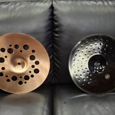 Paiste 12" PST X DJs 45 Hi-Hat Cymbals (Pair) 2015 - Present - Traditional image 2