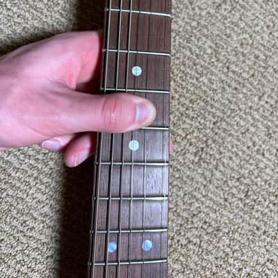 Warmoth Custom Tele Shaped Electric Guitar Vintage Burst image 9
