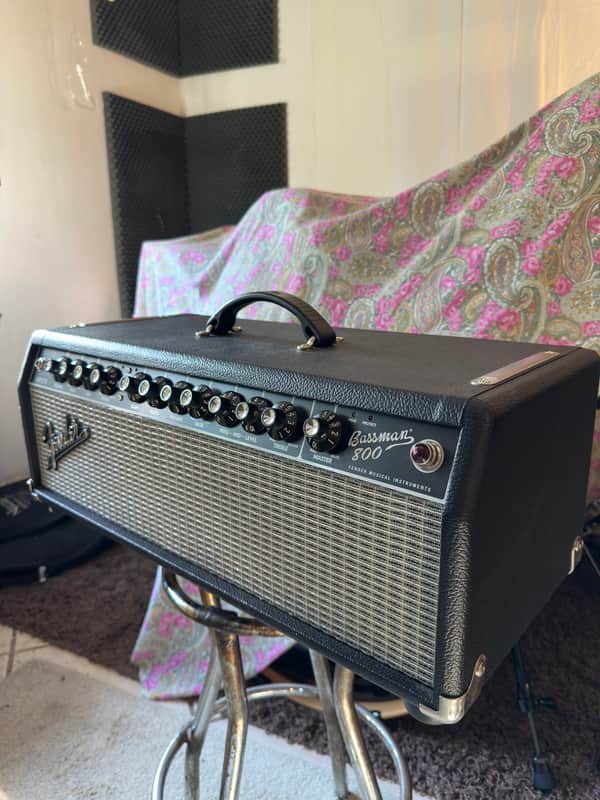 Fender Bassman 800 2-Channel 800-Watt Hybrid Bass Amp Head 2016 - Present - Black image 1