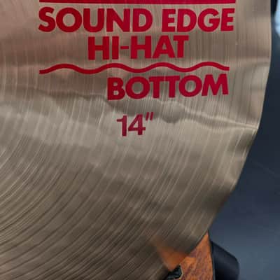 Paiste 14" 2002 Sound Edge Hi-Hat Cymbals Brilliant image 10