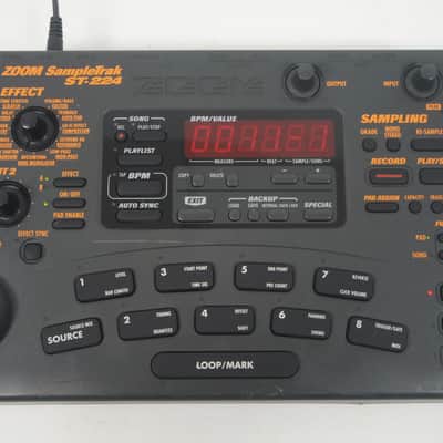 [SALE Ends Sep 24] ZOOM ST-224 SampleTrak Sampler Drum Machine Lo-Fi Effects w/ 100-240V PSU image 2