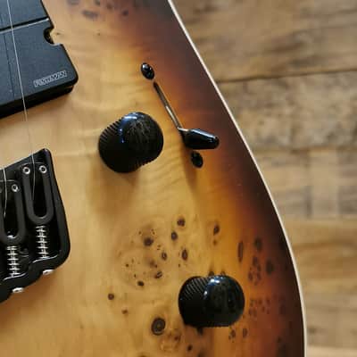 Jackson Concept Series Soloist SLAT7P HT MS - Ebony Fingerboard, Satin Bourbon Burst image 6
