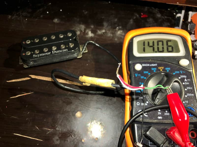 Seymour Duncan Vintage BL full shred humbucker pickup image 1