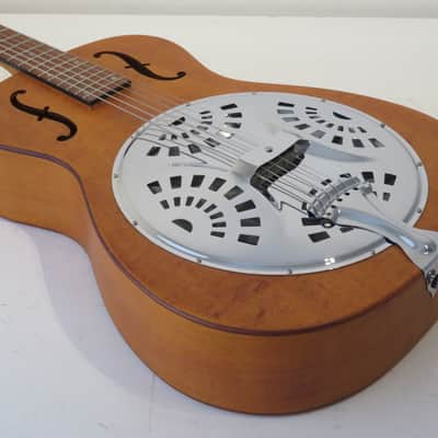2020 Epiphone Dobro Hound Dog Round Neck Resonator Guitar - Mint/Unused image 10