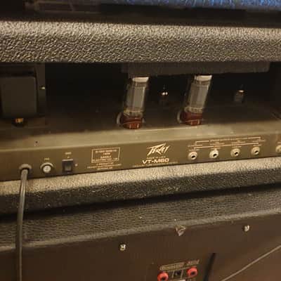 Immagine Peavey VTM 60 Vintage Tube Modified Series 60-Watt Guitar Head Late 1980s - Black - 1