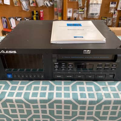 Alesis ADAT 16-Bit 8-Track Digital Audio Recorder 1991 - 1995 - Black image 1